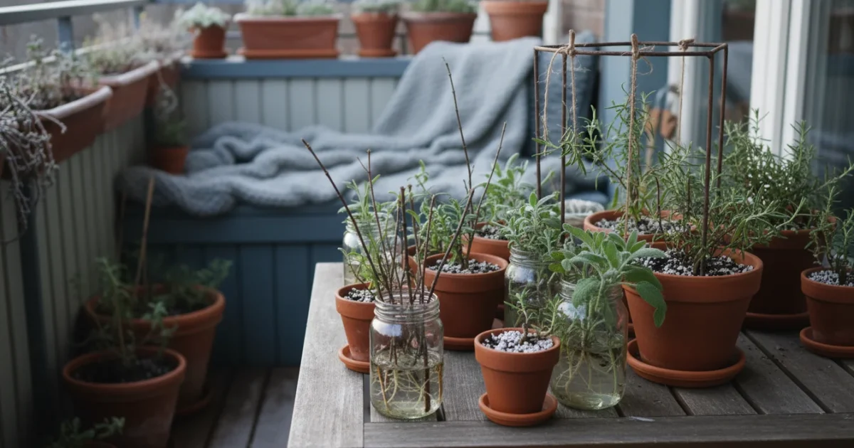 Winter Propagation Project: How to Multiply Your Favorite Woody Herbs (Like Rosemary & Thyme) Indoors - comprehensive guide