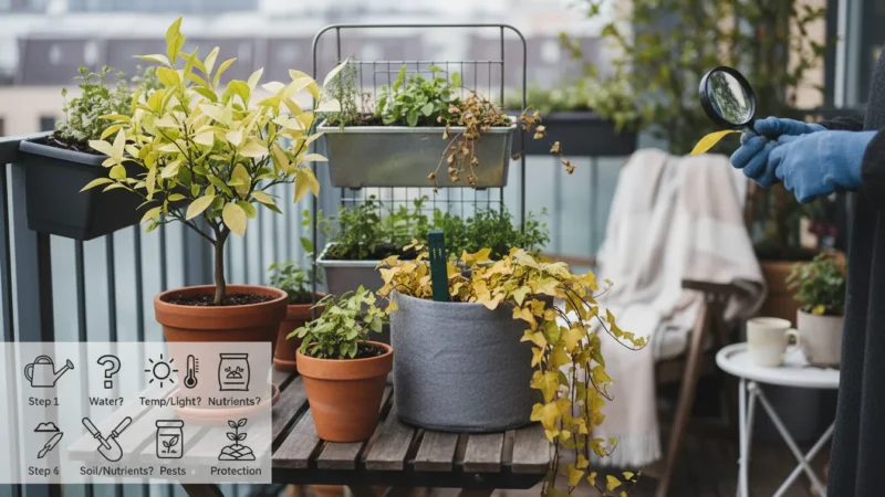 Yellow Leaves in Winter? A Beginner’s 5-Step Checklist to Diagnose the Real Problem on Your Houseplants - comprehensive guide