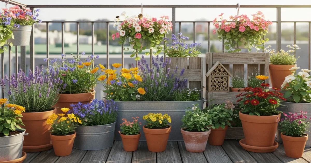 Your Balcony ‘Bee Stop’: 5 Easy-to-Grow Spring Flowers That Feed Pollinators in a Single Pot - comprehensive guide