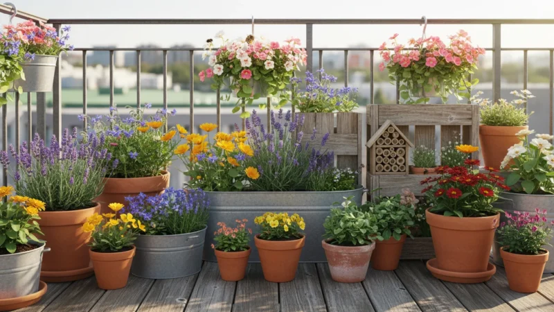 Your Balcony ‘Bee Stop’: 5 Easy-to-Grow Spring Flowers That Feed Pollinators in a Single Pot - comprehensive guide