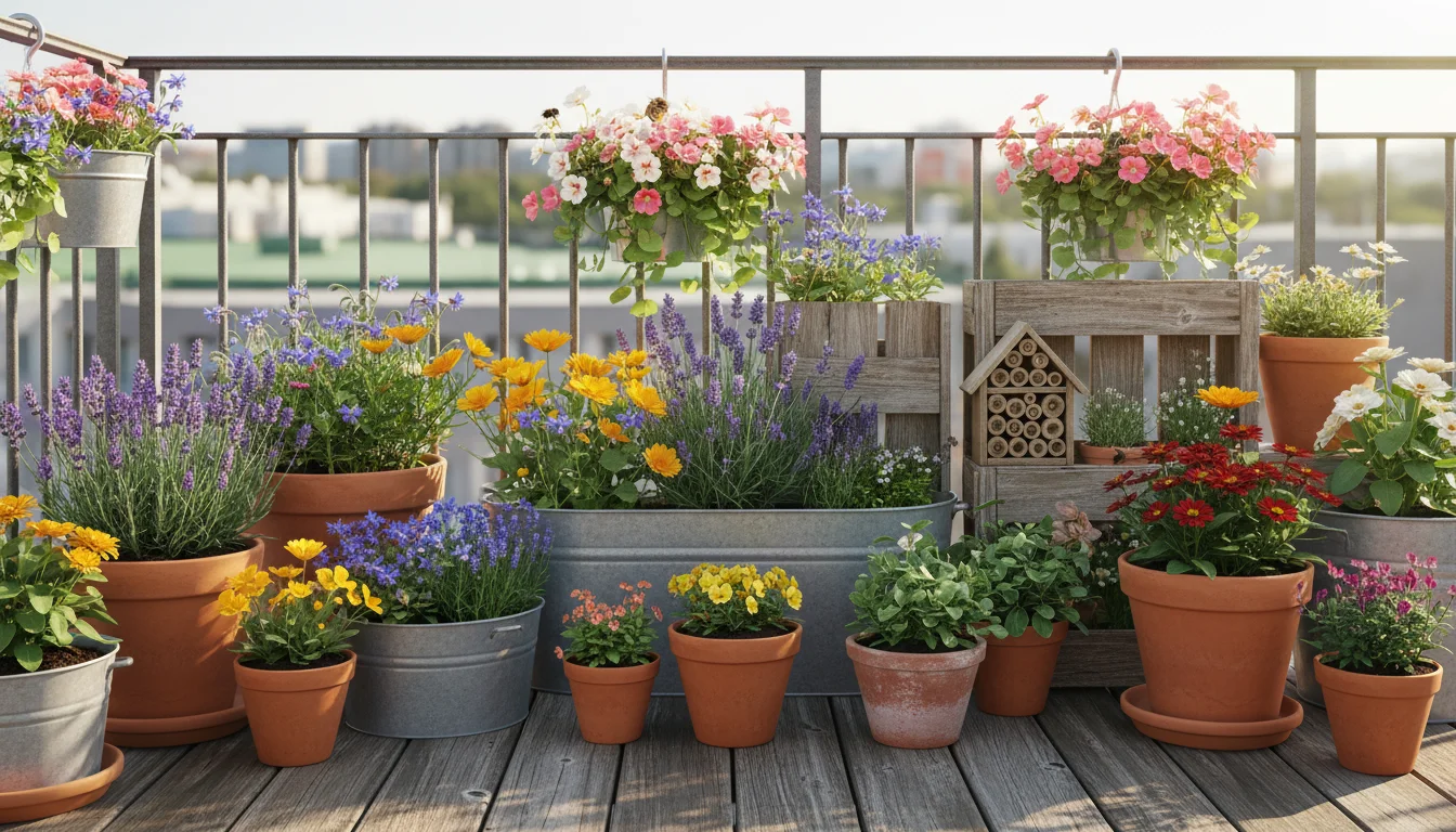 Your Balcony ‘Bee Stop’: 5 Easy-to-Grow Spring Flowers That Feed Pollinators in a Single Pot - comprehensive guide