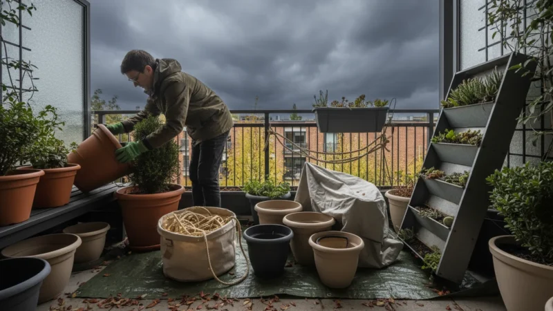 Your First Fall Windstorm: A Pre-Storm Checklist to Secure Everything in Your Balcony Garden - comprehensive guide
