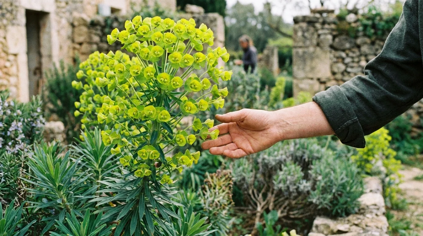 10. Euphorbia (Mole Plant or Gopher Spurge)