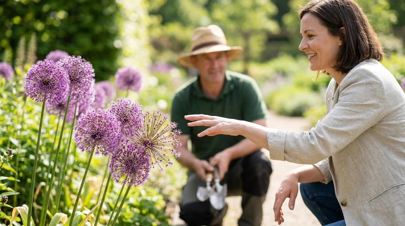 7. Ornamental Alliums