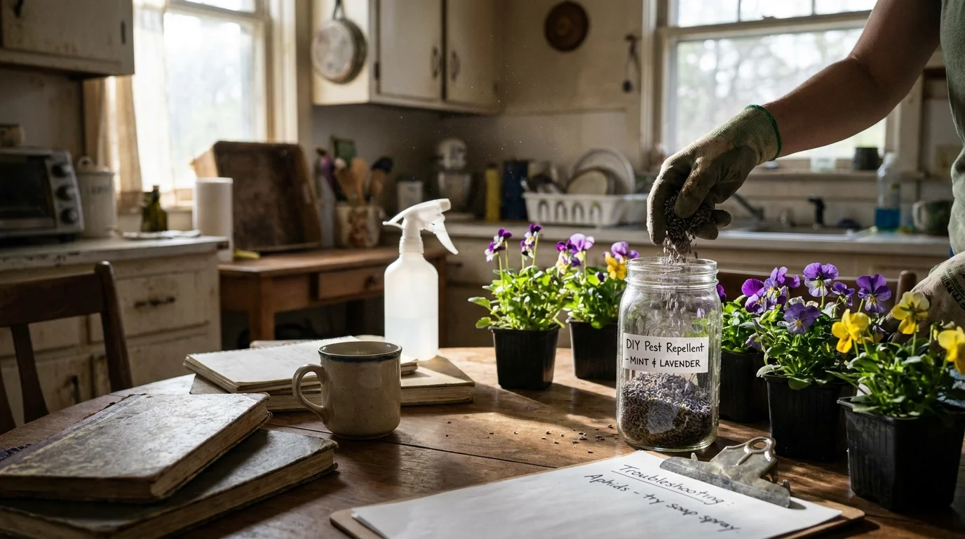 Editorial photograph illustrating: Eco-Friendly Pest Control and Troubleshooting