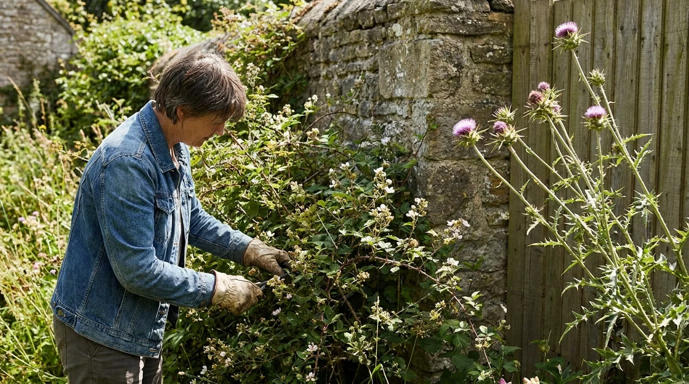 Protective Flowers and Deterrent Shrubs