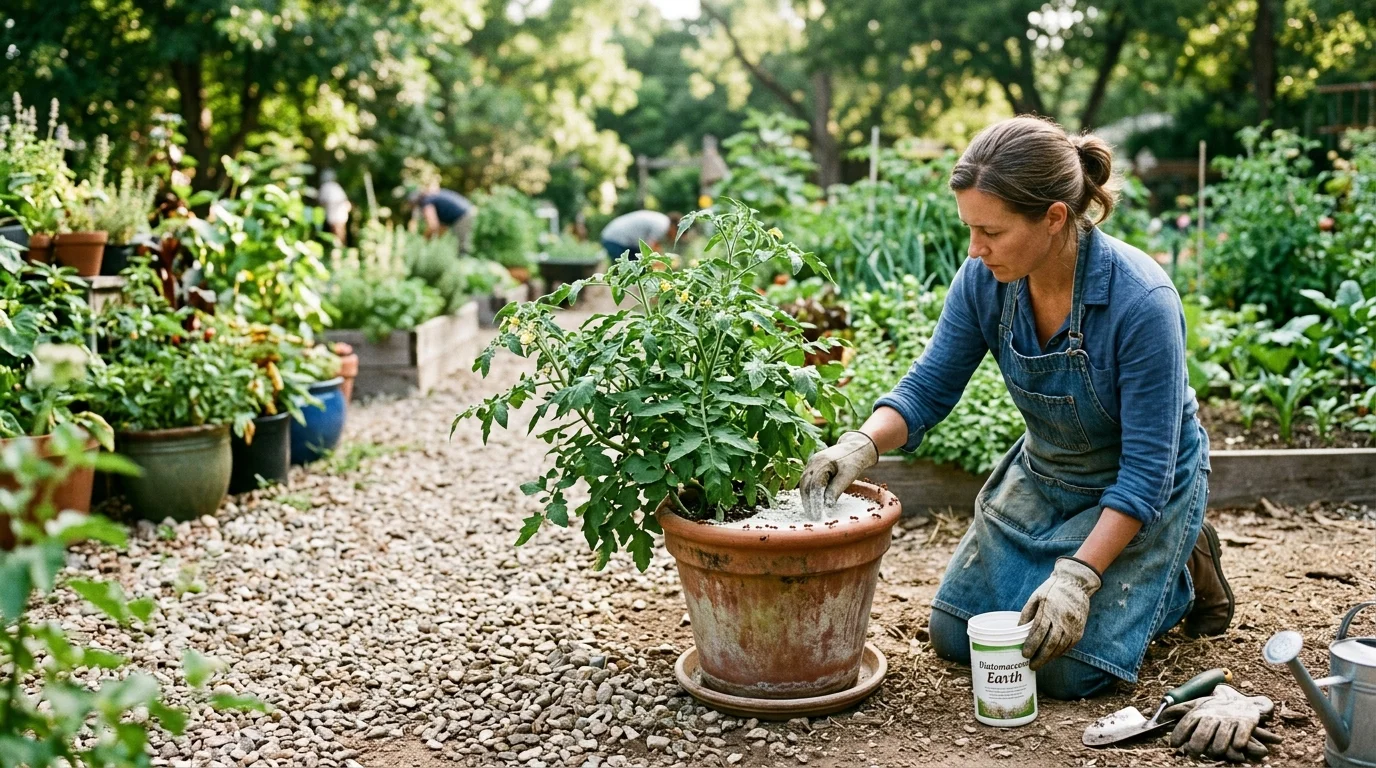 Protecting Container Plants from Fire Ant Invasions