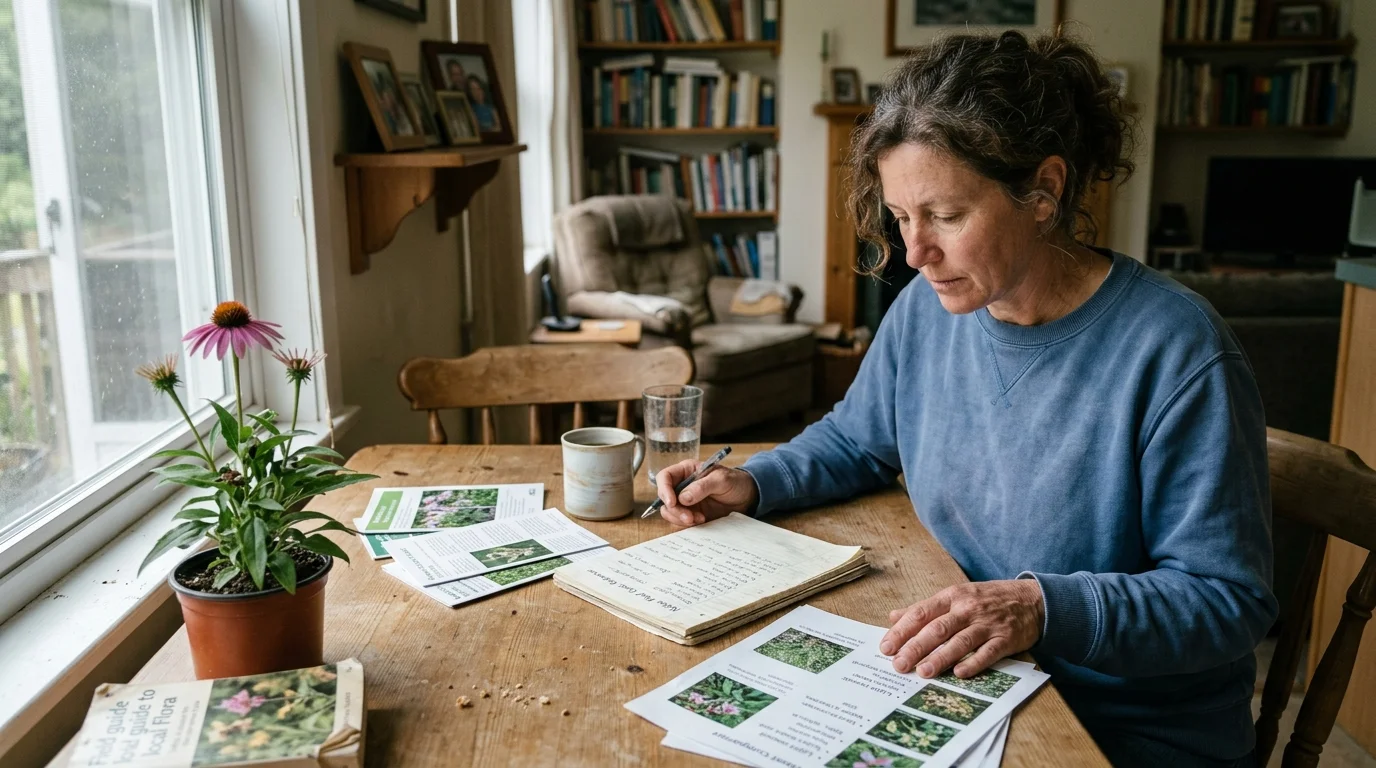 Editorial photograph illustrating: Native Plant Quick Reference and Comparison